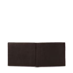 Fossil Men Brown Solid Leather Two Fold Wallet image 5
