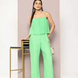 aaliya Solid Shoulder Straps Basic Jumpsuit image 4