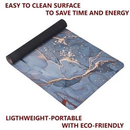 Kuber Industries Grey Abstract Printed Bed Side Runner image 2