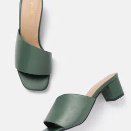 DressBerry Open Toe Block Heel-34