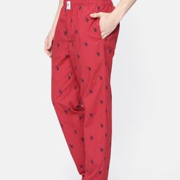U.S. Polo Assn. Men Black Printed Lounge Pants Y9I506-125-RR-image-88
