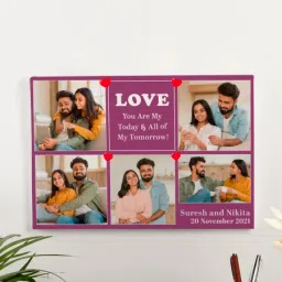 Personalized Love Canvas Photo Frame-34
