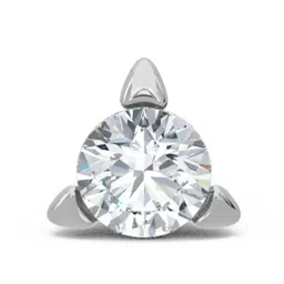 Kisna Diamond & Gold Jewellery 14k Gold & Diamond Miana Nosepin for Women-picture-41