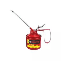Freemans Metal Oil Can Fixed Spout 1 Pint Red for Bikes, Cars, Machines, OC1-image-47
