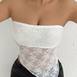 LULU & SKY Women Strapless Tube Top-image-51