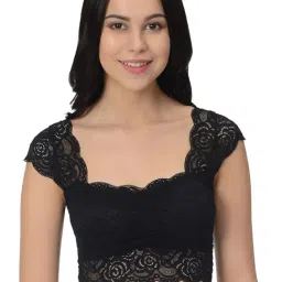 Mod & Shy Black Non Wired Padded Bralette Bra-image-47