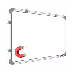 Implemental Dry Erase Premium Melamine Magnetic White Board 2x2 Ft For School & Office-63