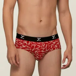 XYXX Red Printed Briefs-image-49