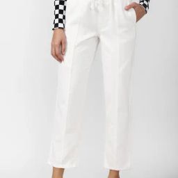 Forever 21 White Cotton Mid rise Regular fit Jeans-picture-49