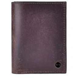 BELWABA Brown Casual Leather Bi-Fold Wallet for Men-17