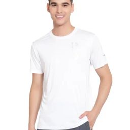 Anta White Regular Fit Printed Sports T-Shirt-image-67