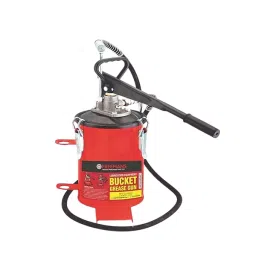 Freemans Bucket Grease Pump with Variable Stroke Handle 5 Kg Up to 5000 PSI High-Pressure Aluminium & Steel Red, BP5-image-44