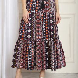 NEUDIS Multicolor Printed Skirt-picture-20