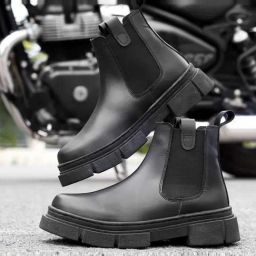 Bacca Bucci Men's MAVERICK Black Chelsea Boots-image-12