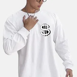Chkokko White Relaxed Fit Printed T-Shirt-picture-29