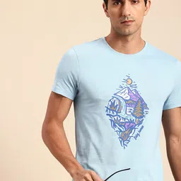 Being Human Graphic Printed Pure Cotton T-shirt-picture-30