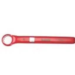 De Neers Red Injection Insulated Single Deep Spanner (16mm), IST-I-SDR16 image 1
