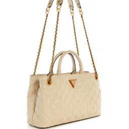 GUESS Quilted Textured Structured Handheld Bag image 3