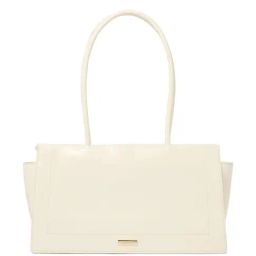 Forever New Beige Solid Medium Shoulder Handbag-78