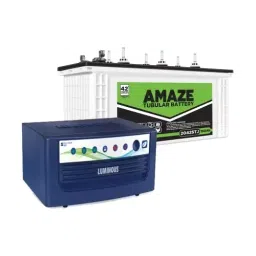 Amaze 2042 STJ (150AH) Tubular Battery with Luminous Eco Volt Neo 850 Sine wave Inverter-11