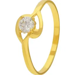 Malabar Gold and Diamonds 22k (916) Yellow Gold Ring for Women-picture-15