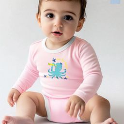 Nauti Nati Girls Printed Cotton Pack Of 2 Bodysuit-46