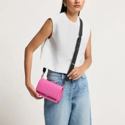 Miraggio Monique Pink Medium Cross Body Bag-picture-19
