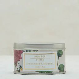 Westside Home Beige Fleur Tin Candle-image-12