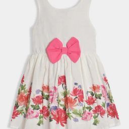 MiArcus Girls Multicolor Cotton Floral Casual Dresses-picture-48