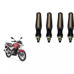 Cartronics Sleek Pencil Type Yellow LED Indicator for Bajaj Discover 125 ST(Pack of 4 Pcs)-15