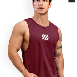 AUSK Pack Of 2 Printed Gym Innerwear Vests A730+764-20