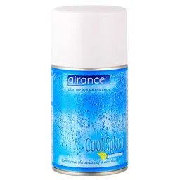 Airance Automatic LED A4 Room Freshener Dispenser Machine with 250 ml Each Cool Splash & Refreshing Lime Fragrance Spray Bottle (Pack of 3) image 3