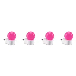 Orient 0.5 W Deco Plug N Play Led Bulb Pink (Pack of 4)-17