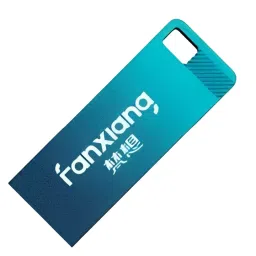 FANXIANG USB Port Pendrive Free Size 64 GB Lightweight USB 3.0 Metal Cyan, GSx007-image-69