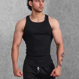 New Theory Muscle-Up Ribbed Tank-Black NTC01MURT01-Black-S-image-39