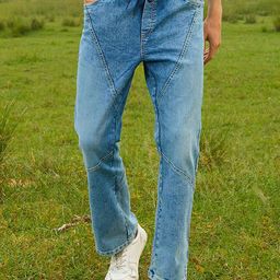 Campus Sutra Men Comfort Regular Fit Mid-Rise Heavy Fade Stretchable Jeans-image-87