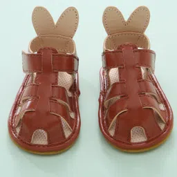 Babyoye Sandals Style Booties - Brown-picture-4