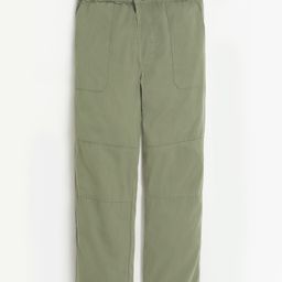 Campana 100% Cotton Solid Pant - Sage Green-image-93