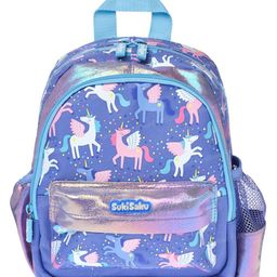 FunBlast Unicorn Theme Picnic Bag pack for Kids 10 Inches (Light Purple)-image-35