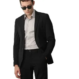 SELECTED Men Spread Collar Solid Cotton Slim Fit Formal Shirt-picture-31