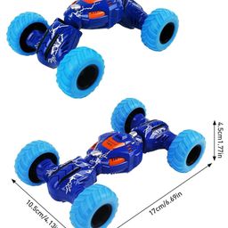 ADKD Friction Powered Unbreakable Monster Theme Telescopic Pull Back Car Toy Pack of 2 (Color May Vary) image 2