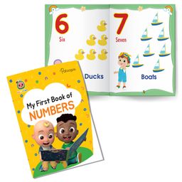CoComelon My First Set of 3 Early Learning Books | Learn About Shapes, Alphabet & Numbers | Early Learning Books image 3