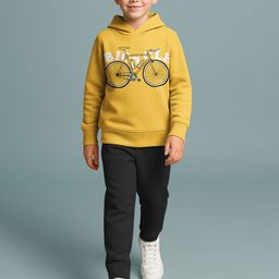 HELLCAT Boys Printed Hooded Sweatshirt With Trousers-image-95