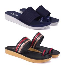 BERSACHE Women Open Toe Flats with Bows-image-47