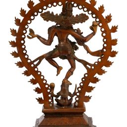 Exotic India Brown Religious Idol Showpiece-image-16