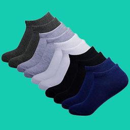 MJE Men Pack Of 5 Ankle Length Socks-picture-45