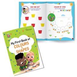 CoComelon My First Set of 3 Early Learning Books | Learn About Shapes, Alphabet & Numbers | Early Learning Books image 5