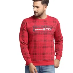 Venitian- Forbidden Clothing Bright Red Printed Sweatshirt-picture-35