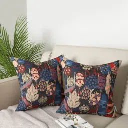 Petal Home Acadia Multicolor Cotton Cushion Covers - Set of 2-image-4