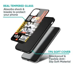 QRIOH Typography Printed iPhone 16 Plus Back Case Mobile Accessories image 5